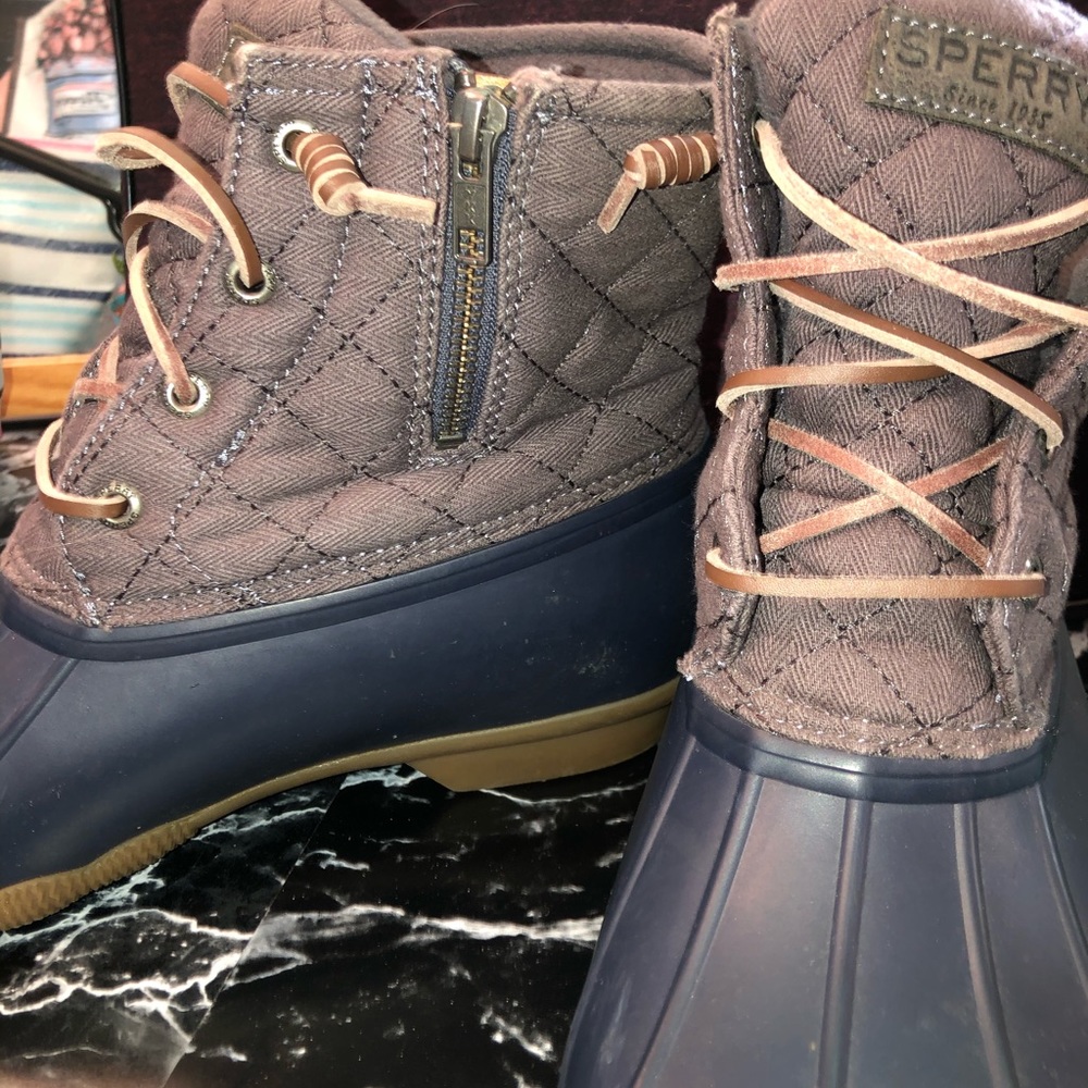 Sperry duck boots!